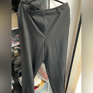 ASOS 14L Wide Leg Black Slacks Tall Long
